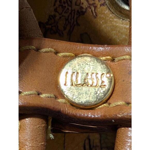 Alviero Martini Vintage Italian Map Print XL Drawstring Bag - Picture 4 of 15